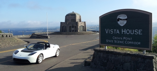 Vista House at Crown Point, Columbia River Gorge, Oregon